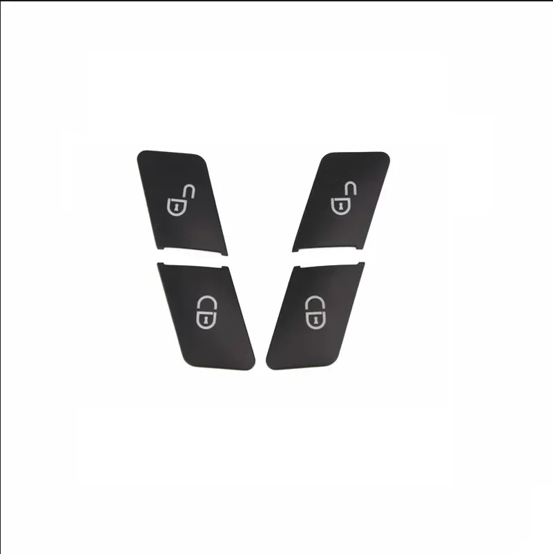 Car Door Lock Unlock Switch Button Cover Trim For Mercedes For Benz C ClassW204 2007-2014 E ClassW212 2010-2015