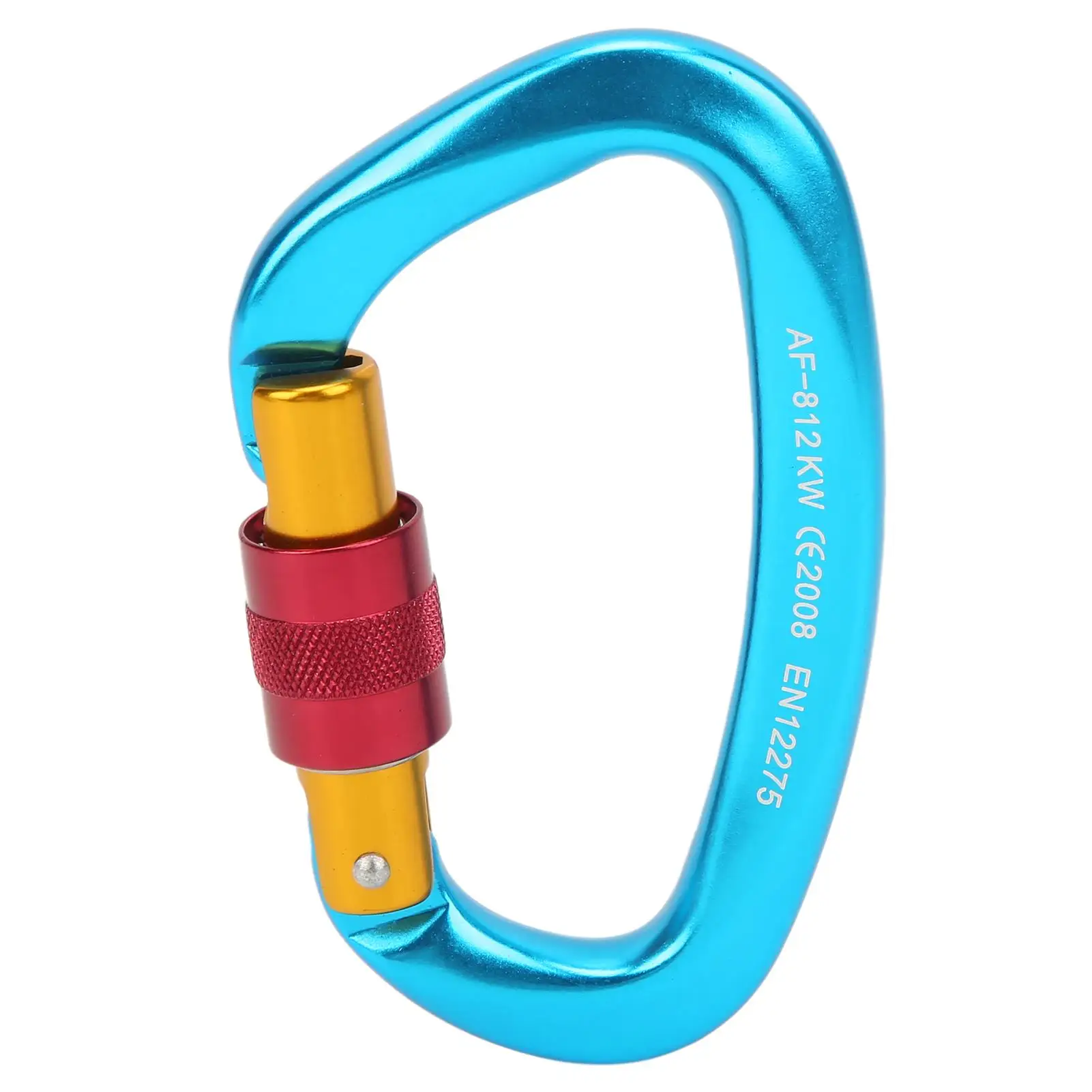 

High Strength Locking D-Ring Carabiner for Outdoor Activities – Ideal for camping , for backpacking & for rock Climbing