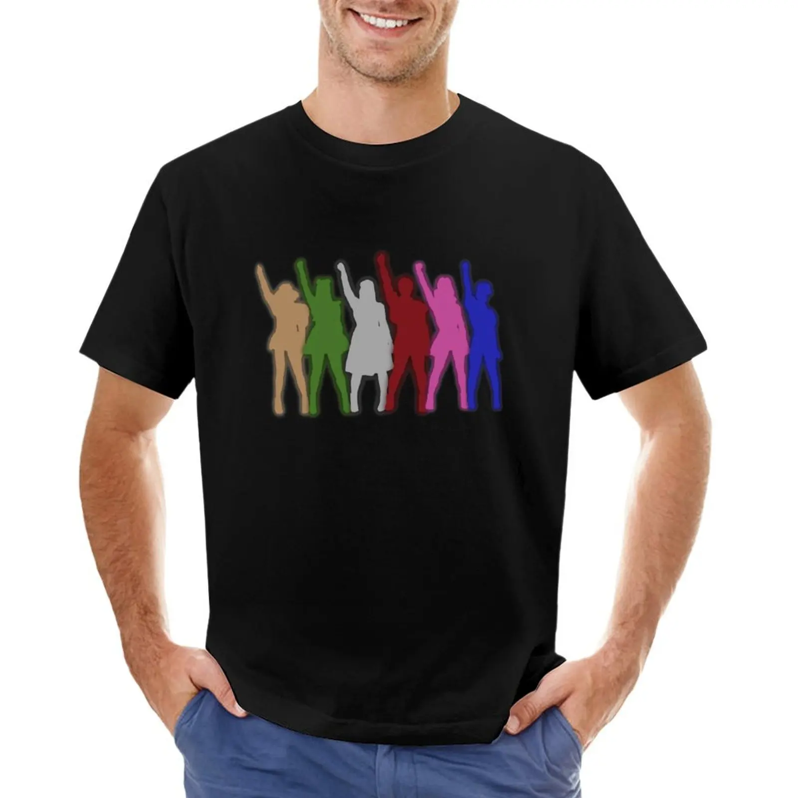 six the musical T-Shirt blanks quick drying men t shirt