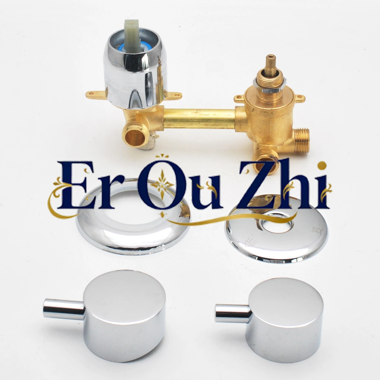 Bathroom Shower Room Mixing Valve Faucet Accessories Valve Converter Screen