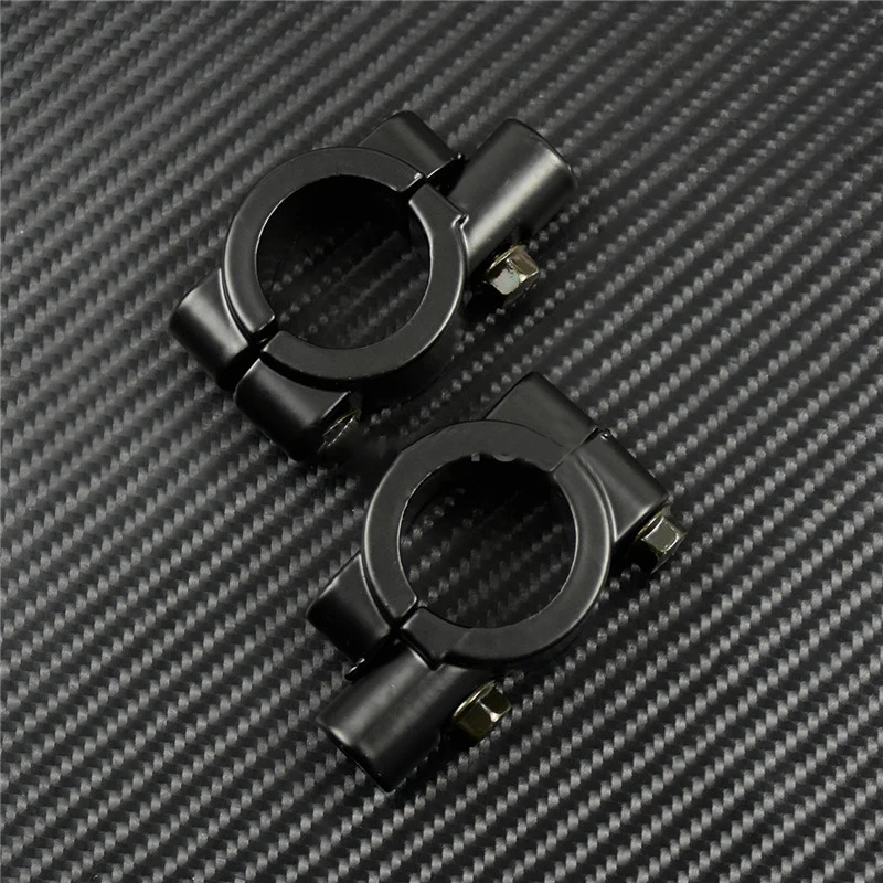 

1 Pair M8 M10 22mm 25mm Motorcycle Handlebar Mirror Mounting Clip For Motorcycle Bicycle ATV Mirror Mounting Bracket Accessories