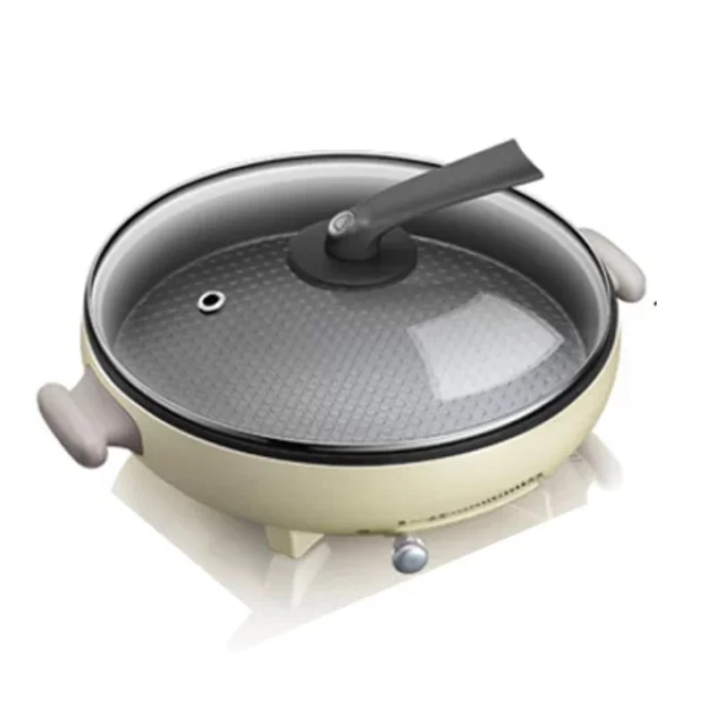 

Electric Baking Pan Household Heating Griddle Electric Frying Pan Plus-Sized Deepening Non-Stick Small Electricity