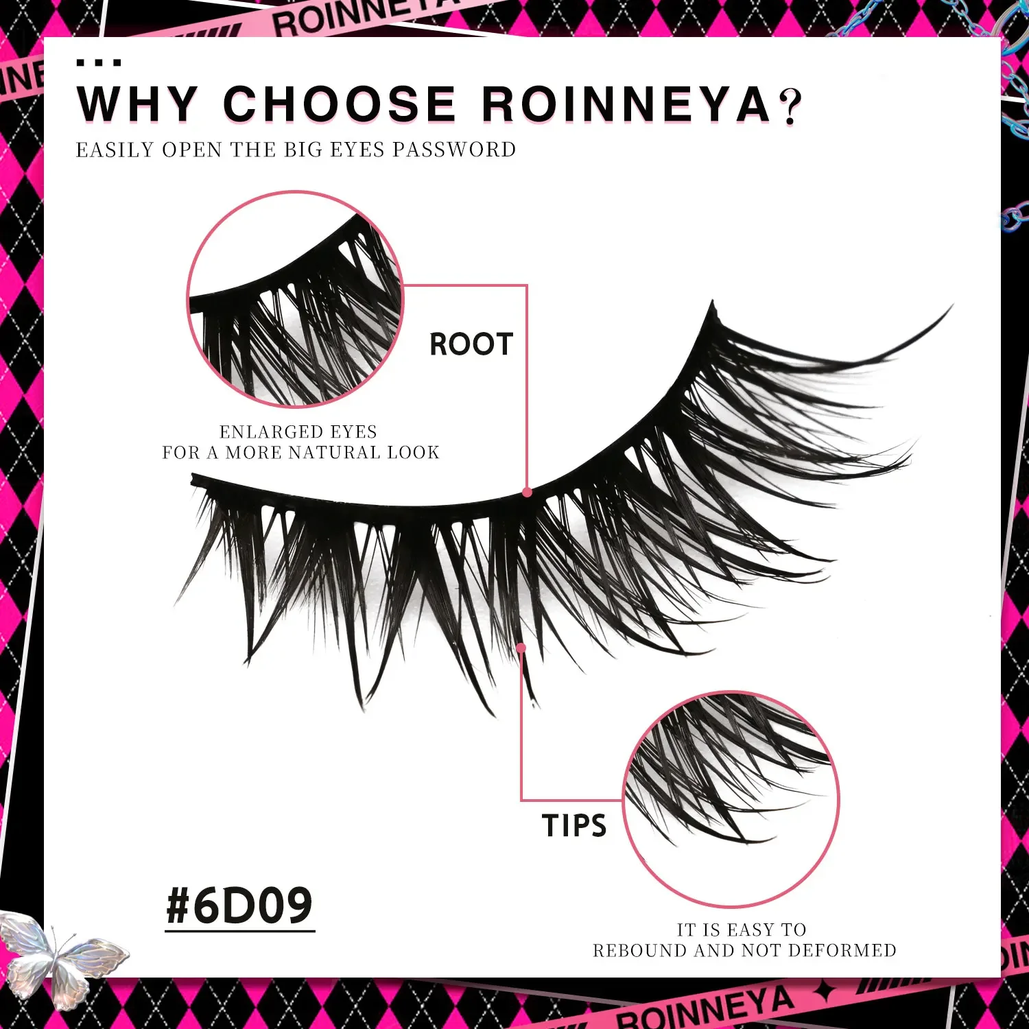 Veltrinay Manga Lashes Fluffy Soft 3D Mink False Lashes Wispy Soft Cross Volume & Natural Reusable Cruelty-Free Fake Lash Makeup