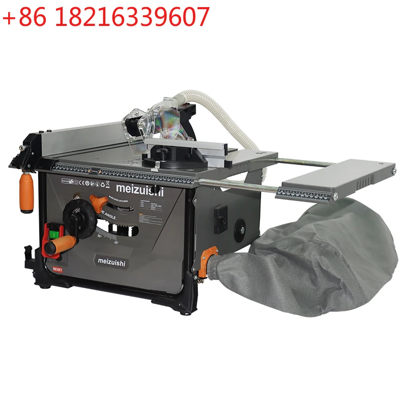 TAO 2000W Woodworking Decoration Chainsaw Mini Table Saw  Household Sliding Table Saw Cutting Board Multifunction Cutting Machin