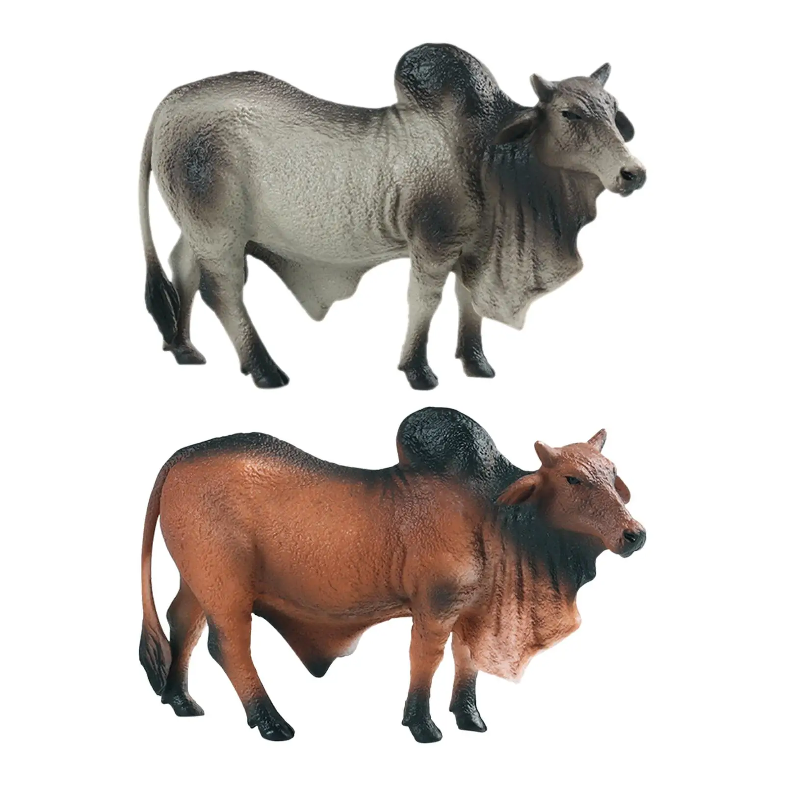 Realistic Cows Toys Figures Preschool Toy for Home Living Room Ornament Decor Collectible