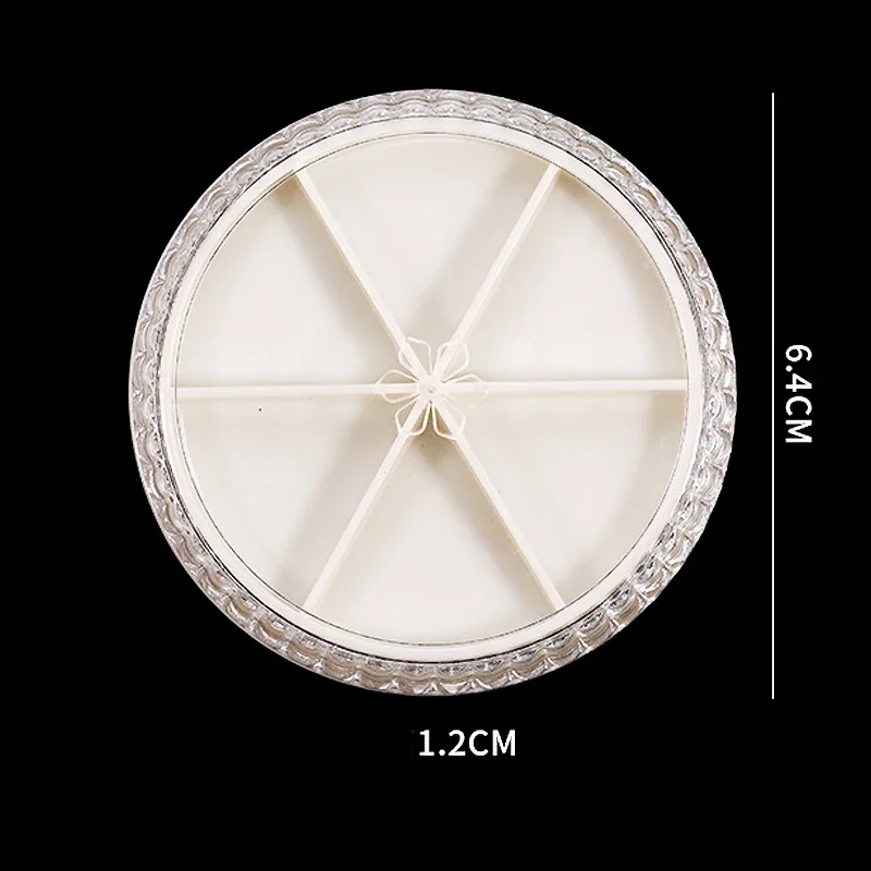 Scatola Vuota per Conservare Strass per Unghie, Contenitore per Perline e Gemme, Espositore per Gioielli per Decorazione Salone di Bellezza