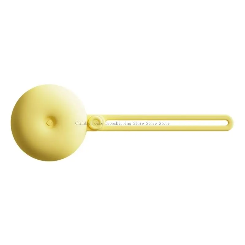 Silikonowy Uchwyt dziecięcy skrzynka do przechowywania od 0-36 miesięcy niemowlęta Łatwa uchwyt okrągły