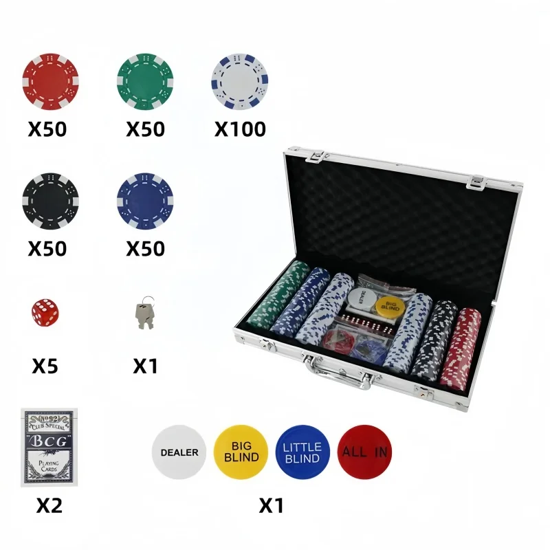wholesales-portable-blackjack-hold'em-texas-100-200-300-pcs-abs-plastic-600-poker-chip-set-with-hard-aluminum-case-box