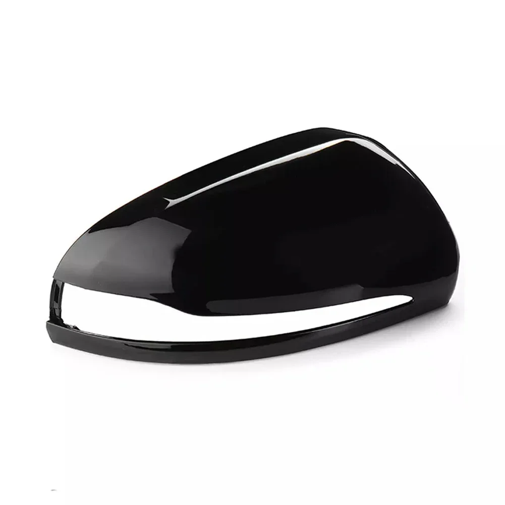 Mirror Cover in Sleek Glossy Black Finish for Left Hand Drive For Mercedes Models C W205 E W213 and For GLC X253