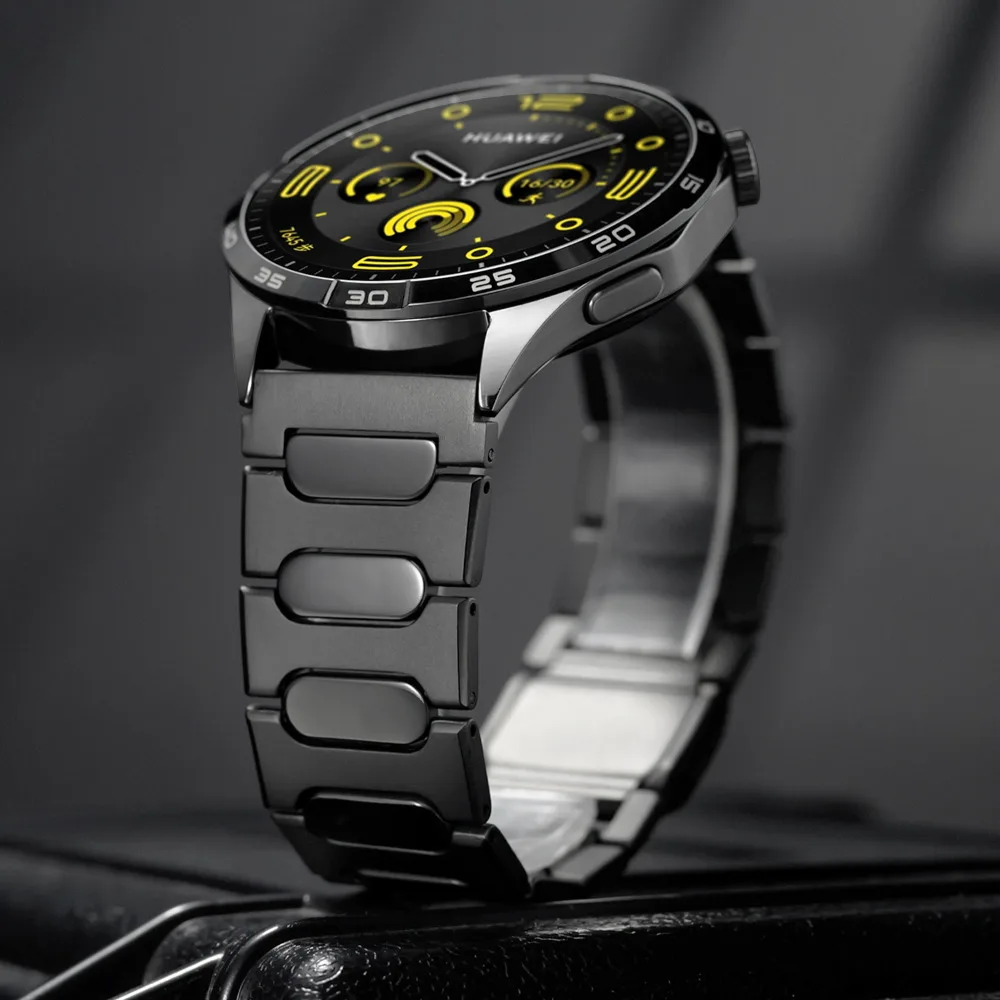 22 مللي متر مان حزام تيتانيوم لساعة هواوي GT6 Pro GT5 Pro 46 مللي متر حزام معدني للأعمال النهائية لـ Amazfit Balance T-REX 3 OnePlus