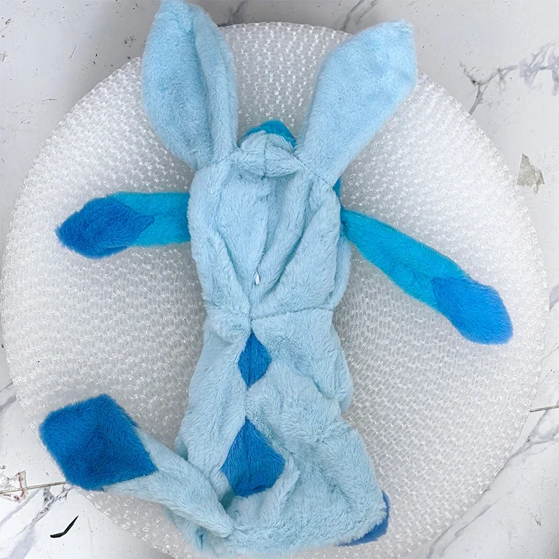 Glaceon Pokemon enorme Anime juguetes de peluche Pokémon Plushie Kawaii funda de cuero semiacabado almohada regalo para niños Navidad