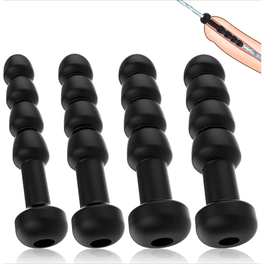 Hollow Penis Plug Urethra Catheter Penis Dilator Urethral Urethra Stick Plug Expansion Sex Toy Stimulator Catheter