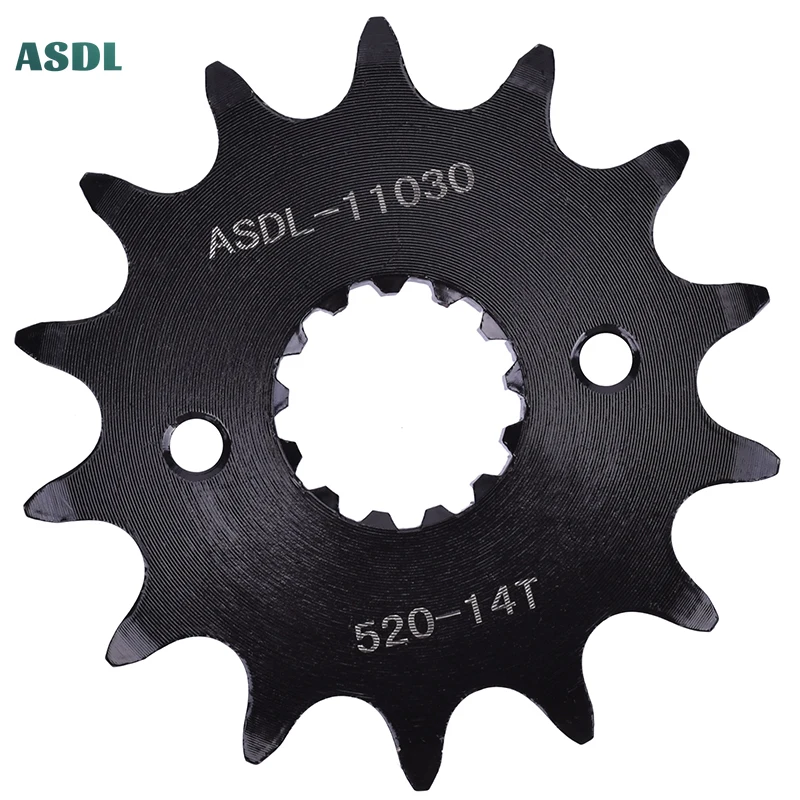 

520 14T Front Sprocket for Kawasaki ZXR250 ZZR250 EX250 250 D-Tracker X ZR250 KLX250S9F KLX250 GPX250 R EX250F EL 250 Chopper