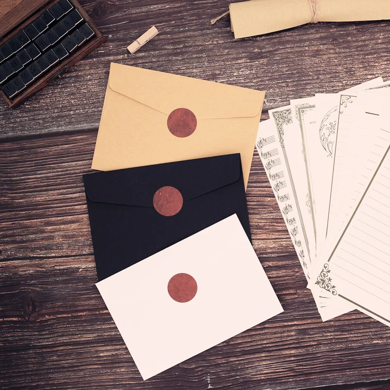 50Pcs Colored Envelopes Reliable Material Fading Resistant Storing Coins Stamps Tiny Parts Holiday Greeting Cards Organizer