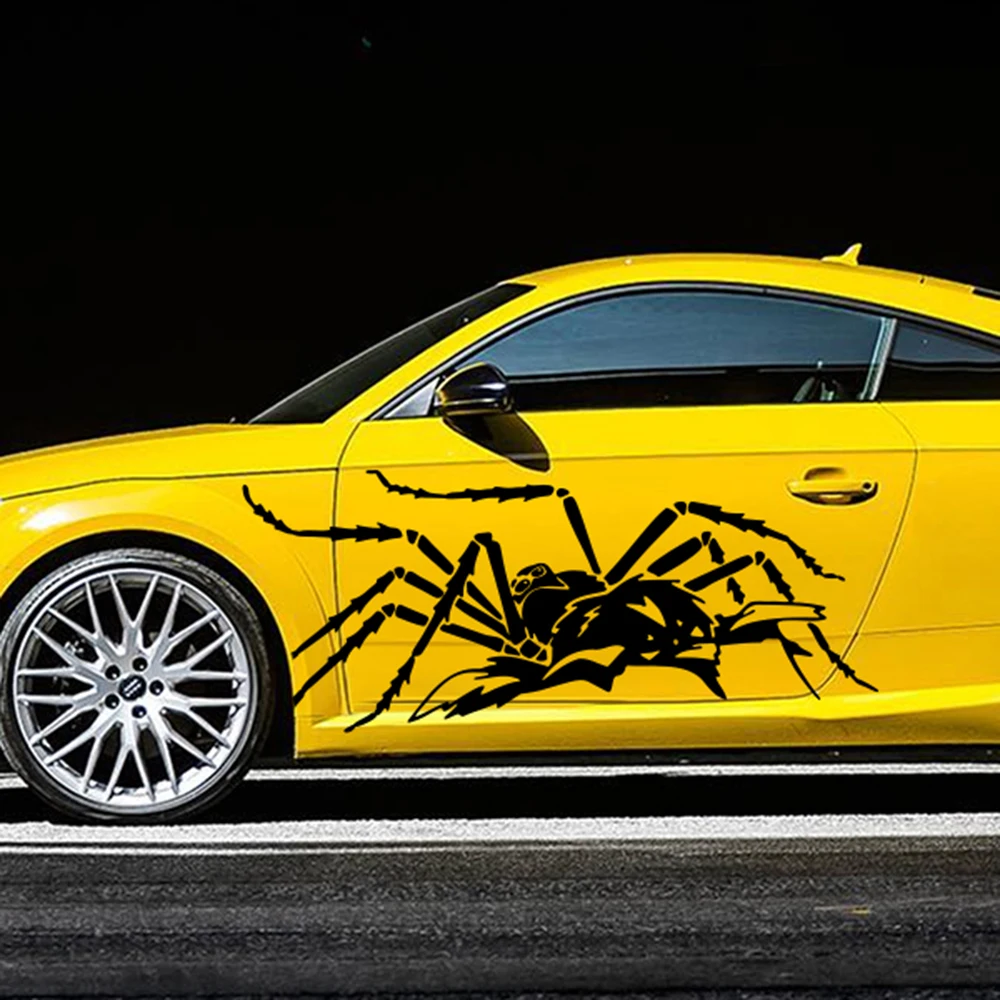 

Large Cartoon Spider Animal Car Sticker Decal Door Side Body Hood Bonnet Bumper Auto Vehicle Vinyl Decor