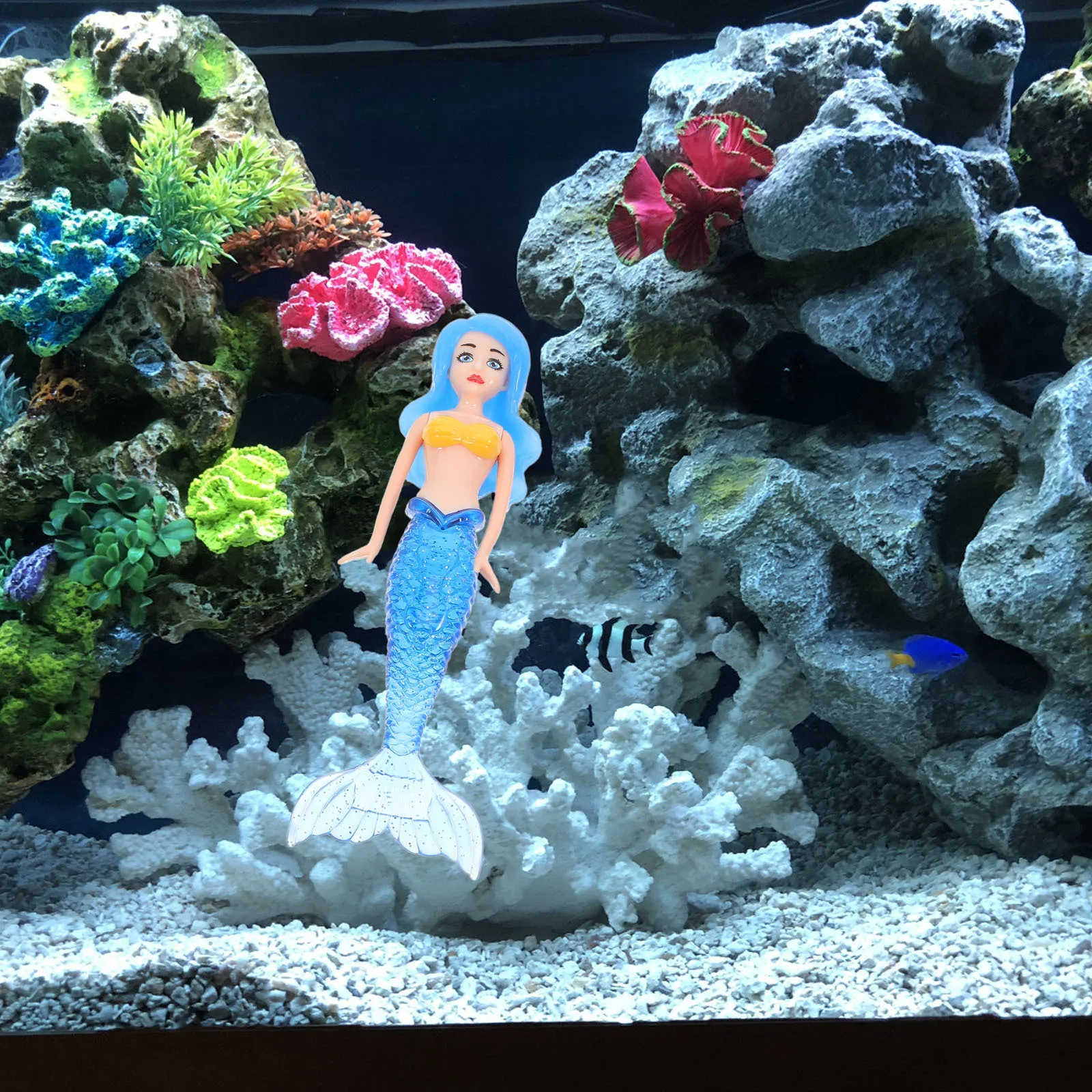 4 Stück sinkende Meerjungfrauen-Spielzeuge, Schwimmausrüstung für Kinder, schwimmender Tauchpool für Kinder