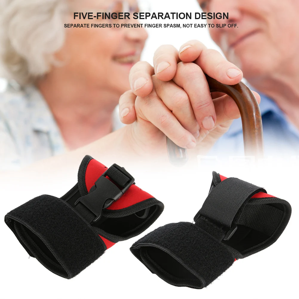 Rehabilitation Finger Handschuhe Brace Atmungsaktive Anti Slip Hilfs Feste Hand Faust Schlaganfall Halbseitenlähmung Patienten Training Schmerzen Lindern
