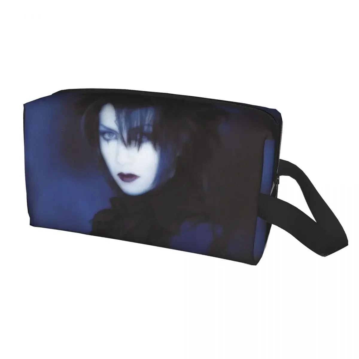 Malice Mize Cosmetic Bag Women Kawaii Big Capacity Gothic Rock Music Makeup Case Beauty Storage Toiletry Bags