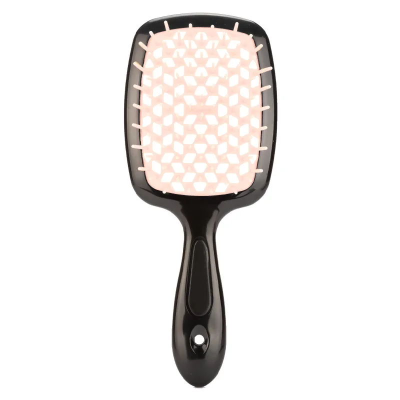 WANMEI Luchtkussen Kam Plastic Massage Antistatische Droog Nat Krullend Haar Uitholling Haar Borstels Kapper Styling Kappers Te