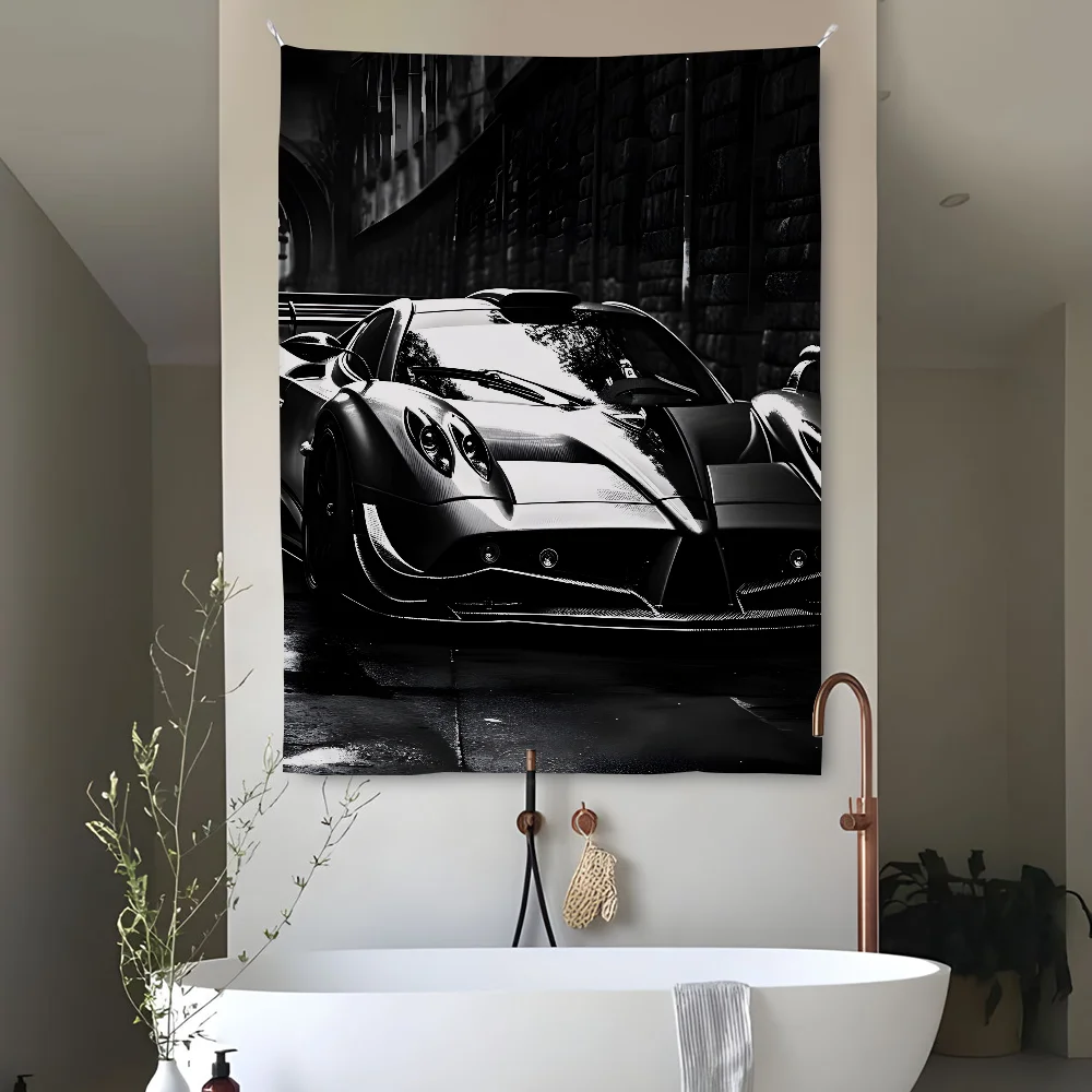 

P-Pagani Cool Supercar Tapestry Perfect For Home&Living Bedroom Decor Wall Art Backdrop Banner