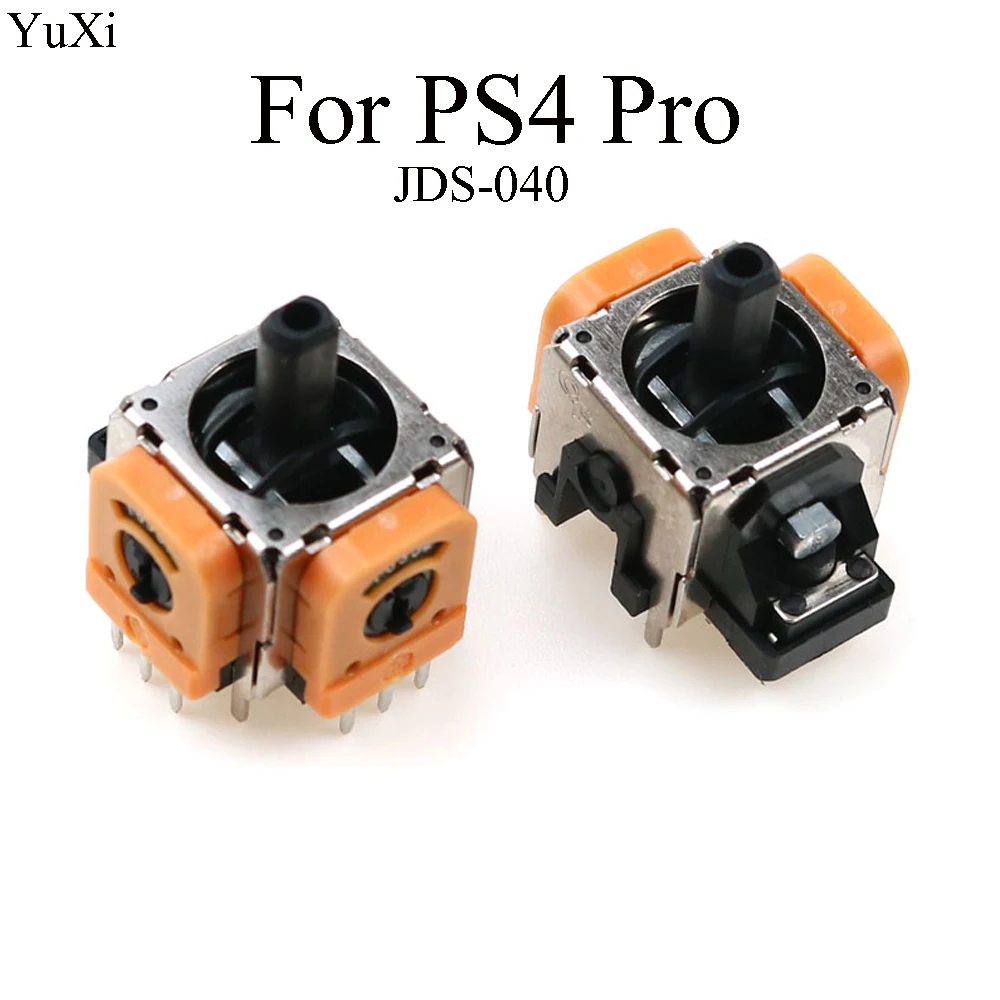 

YUXI 3D Analog Joystick Grip stick repair parts Sensor Module Potentiometer For PS4 Pro Controller Gamepad