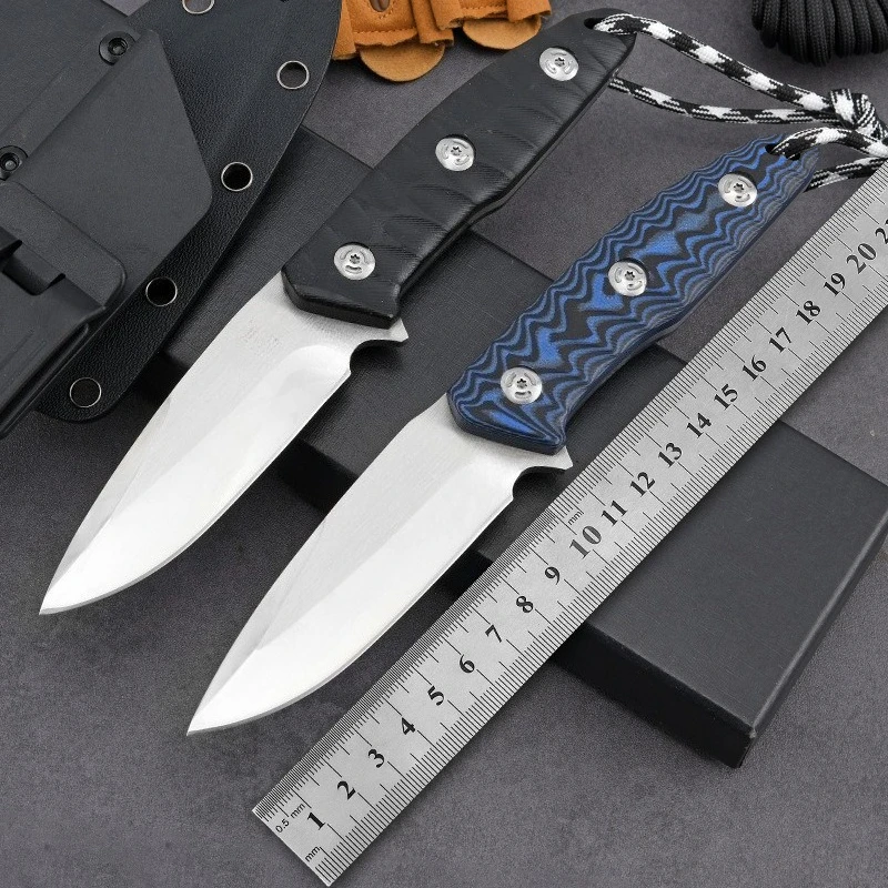 

New FX529 Fixed Blade Knife Camping Pocket Outdoor D2 Blade G10 Handle Survival Tactical Hunting Utility Fruit Knives EDC Tools