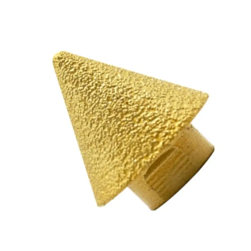 Diamond Beveling Chamfer Bit for Angle Grinders M10Thread Countersink Bit Hole Chamfering Tool Marble Polisher Tool