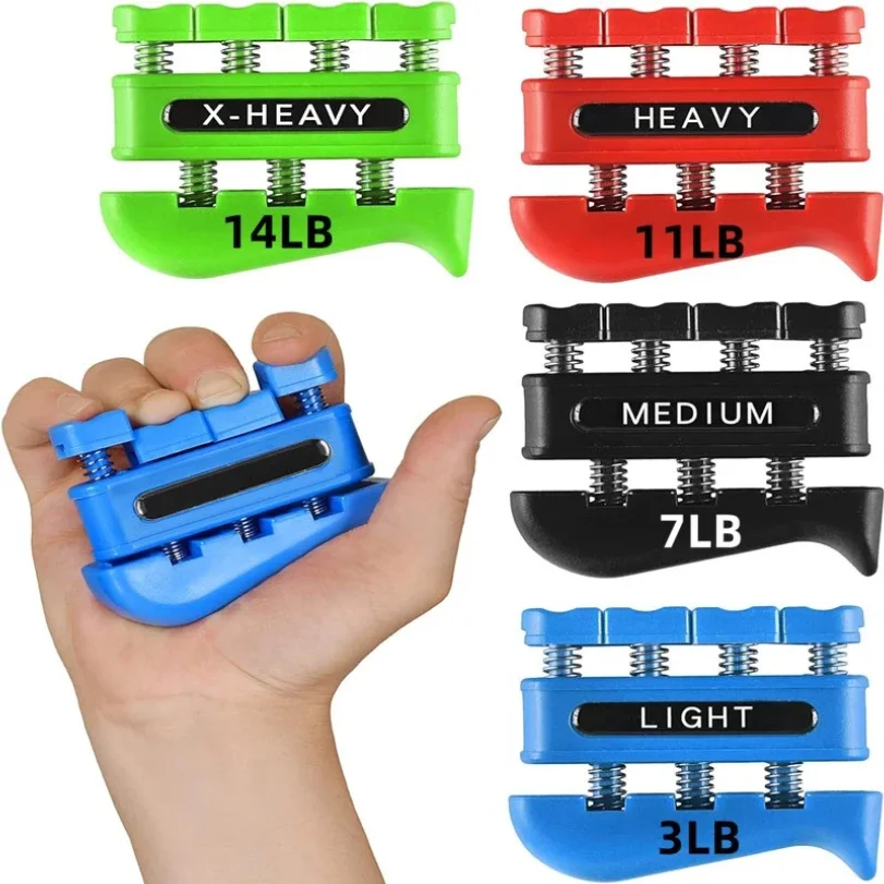 

Finger Strengthener Finger Exerciser for Forearm and Hand Strengthener Hand Grip Workout Equipment for Musician Rock Climbing