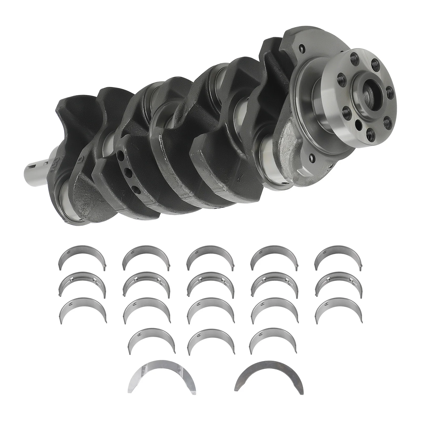 

G4KJ Engine Crankshaft w/ Main&Rods Bearings Kit For 2011-2019 Hyundai Kia 2.4L