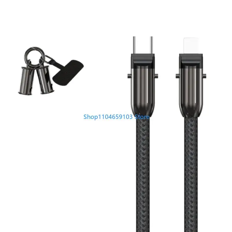 المتانة USB C Cable PD27W 60W توصيل الطاقة من أجل كبل تمديد شحن الهاتف الفعال للمكاتب المنزلية السفر