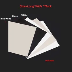 PVC Board, Hard Board, White Advertising Plastic Sheet, Soft Black Ceiling, Pe Sheet, Customized Processing
