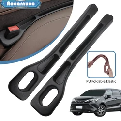 2pcs/set Car Seat Gap Filler Leak-proof Filling Plug Strip Accessories For Toyota Sienna 2004-2018 2019 2020 2021 2022 2023 2024