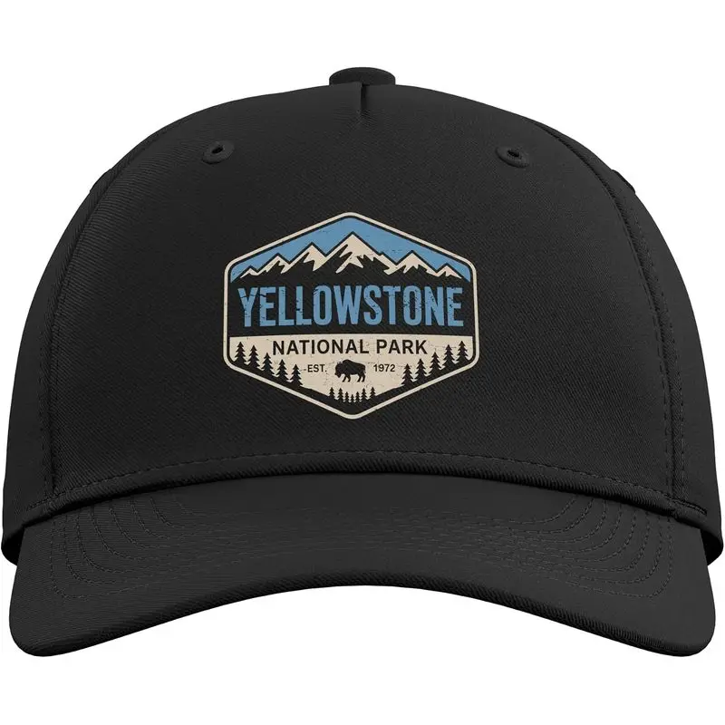 Yellowstone National Park Vintage Adjustable Baseball Hat