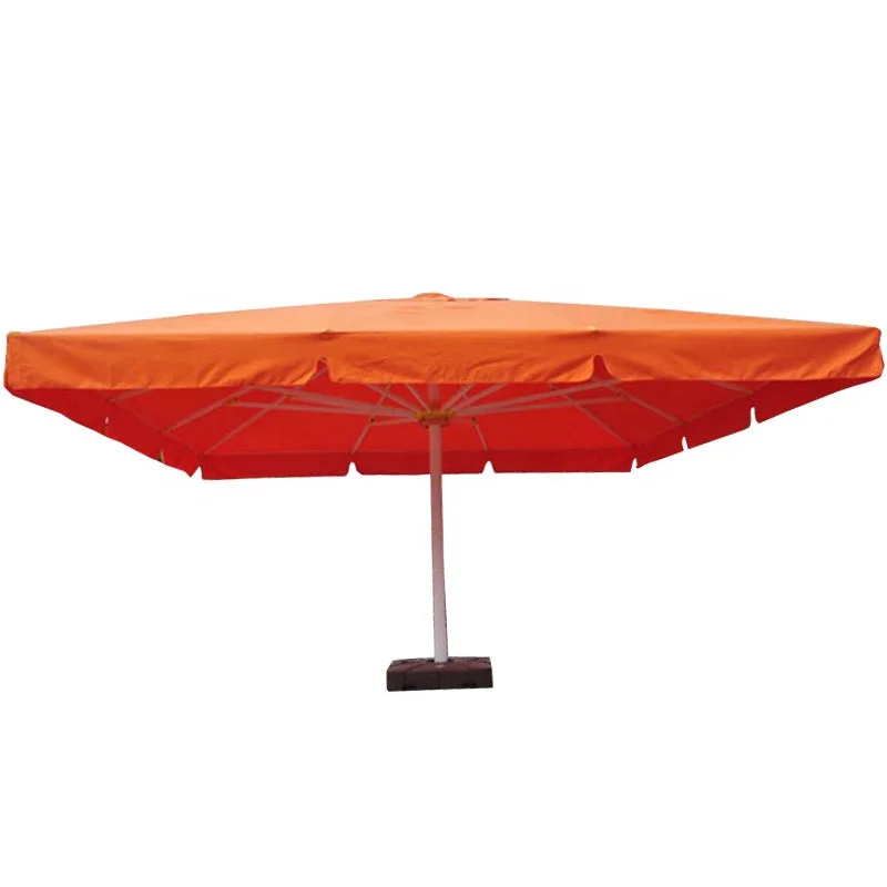 5m Aluminum Roma Parasol Big Square Umbrella