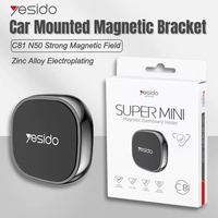 Yesido Magnetic Car Mount Strong Hold for iPhone Android Ultra-Thin Easy Install Remove Non-Slip Dashboard AC Vent Holder 202