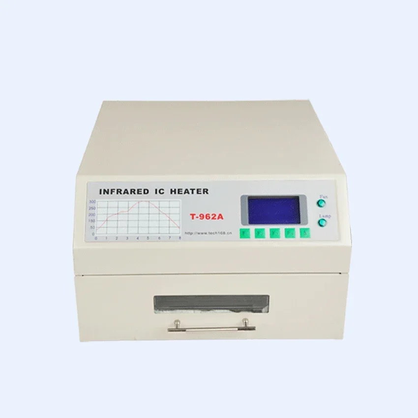 1pc T-962A Infrared IC Heater Reflow Oven Solder Soldering Machine for BGA SMD Rework 1500 W 300 x 320 mm CE Certificate