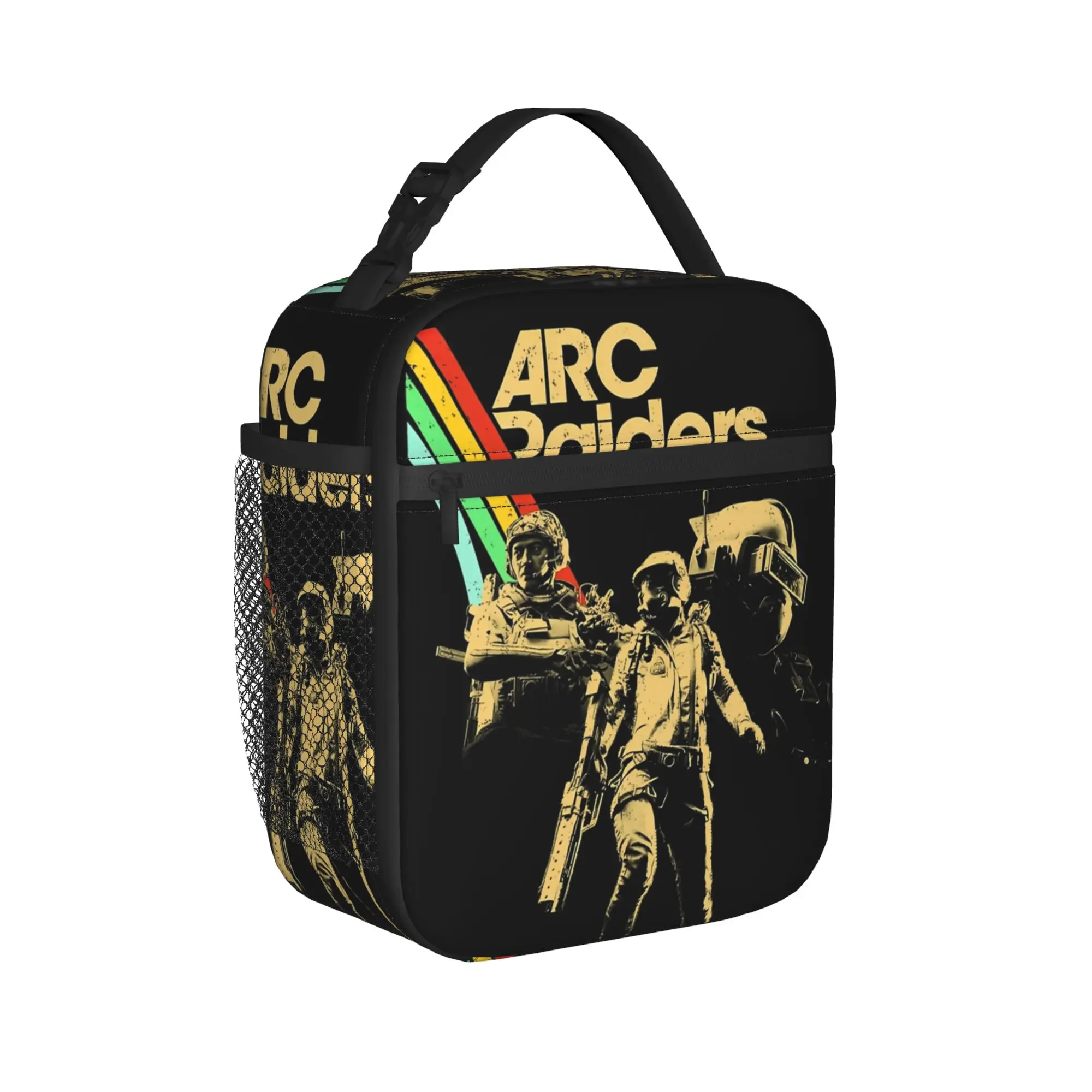Arc Raiders Game Insulated Lunch Bag High Capacity  Meal Container Thermal Bag Tote Lunch Box Work  Outdoor Girl Boy