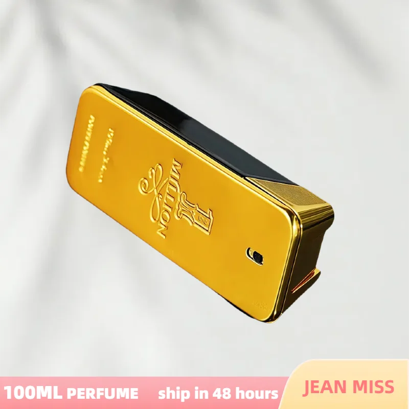 

100ml Original Million Gold Men's Cologne – Strong Spicy Pheromone Scent | Lasting Masculine Body Spray
