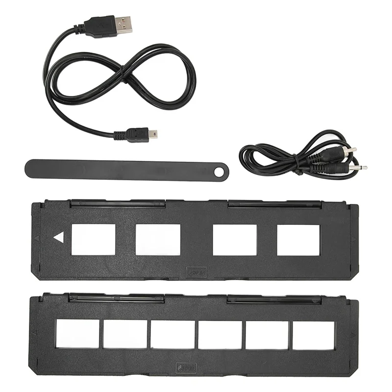 Practical-Digital Film&Slide Scanner, Converts 35Mm 135Mm Color Black White Negative Film Slide To Digital JPEG Into Card Durabl