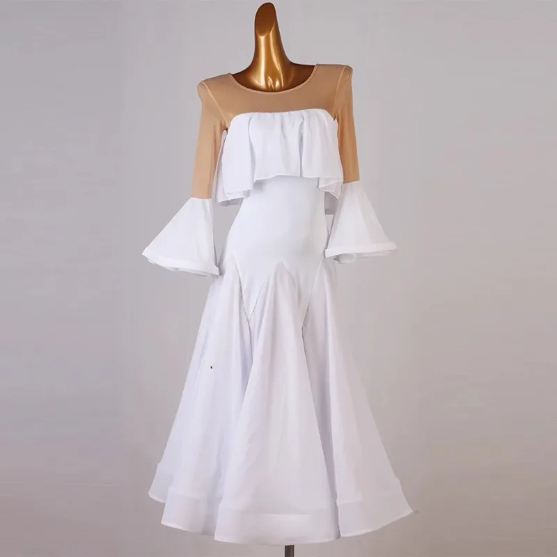 

Women Midi Dress 2026 Modern Dance Suit Female Competition Costume New Adult Girl Clothes For Parties Elegant Evening Party Wear