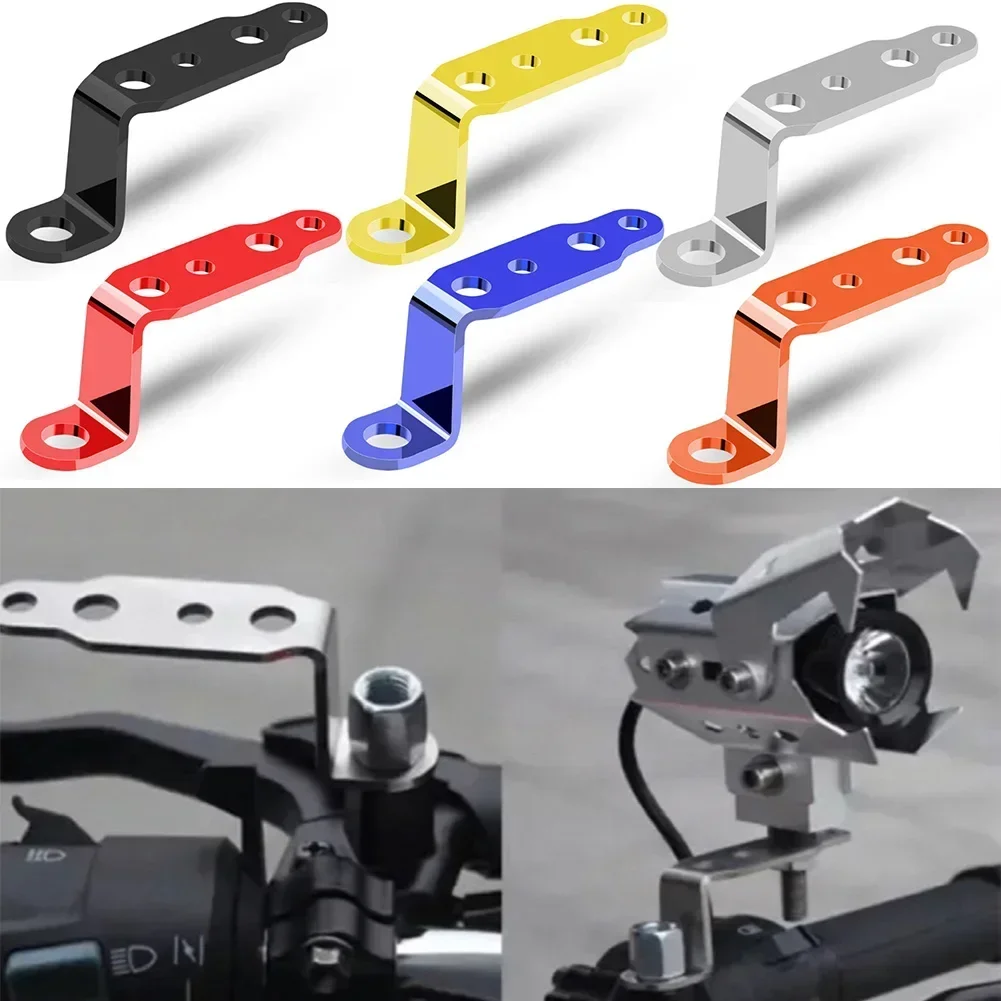 Multifunctional Extension Bracket Can Serve As Spotlight Headlight Bracket Rearview Mirror Bracket for Motorcycles ATV Dirt Bike