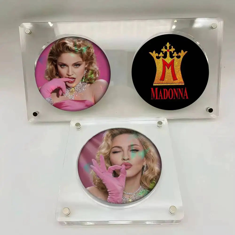 Singer M-Madonnas-S  Button Pins Cute Manhwa Coin Brooch DIY Backpack Clothing Decor Badge Jewelry Accessories Gifts