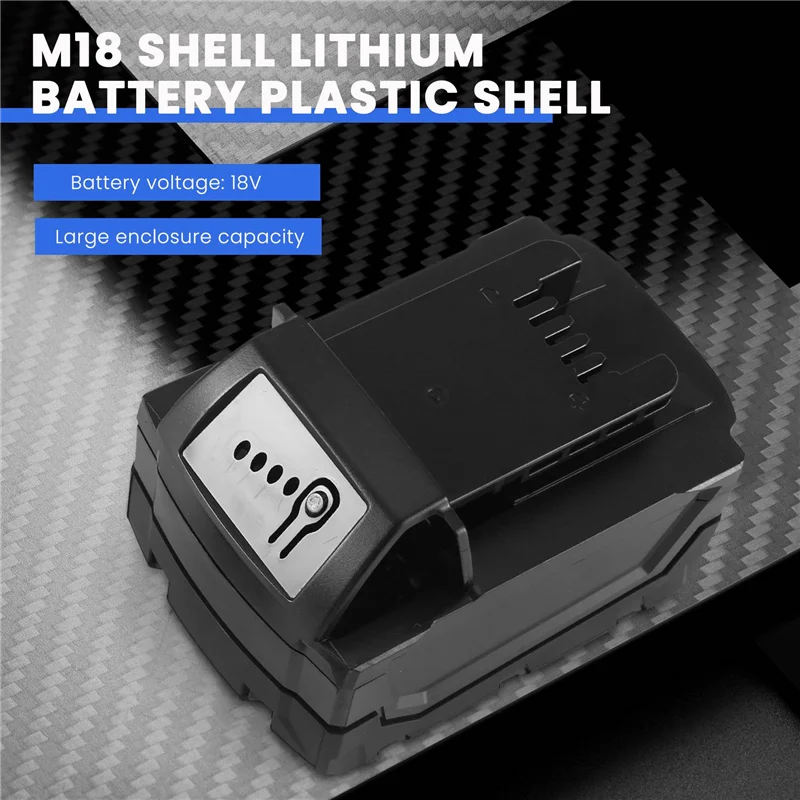 

A20F-M18 Shell Li- Battery Plastic Case Lithium Battery Protection Case For 18V M18 48-11-1815 3Ah