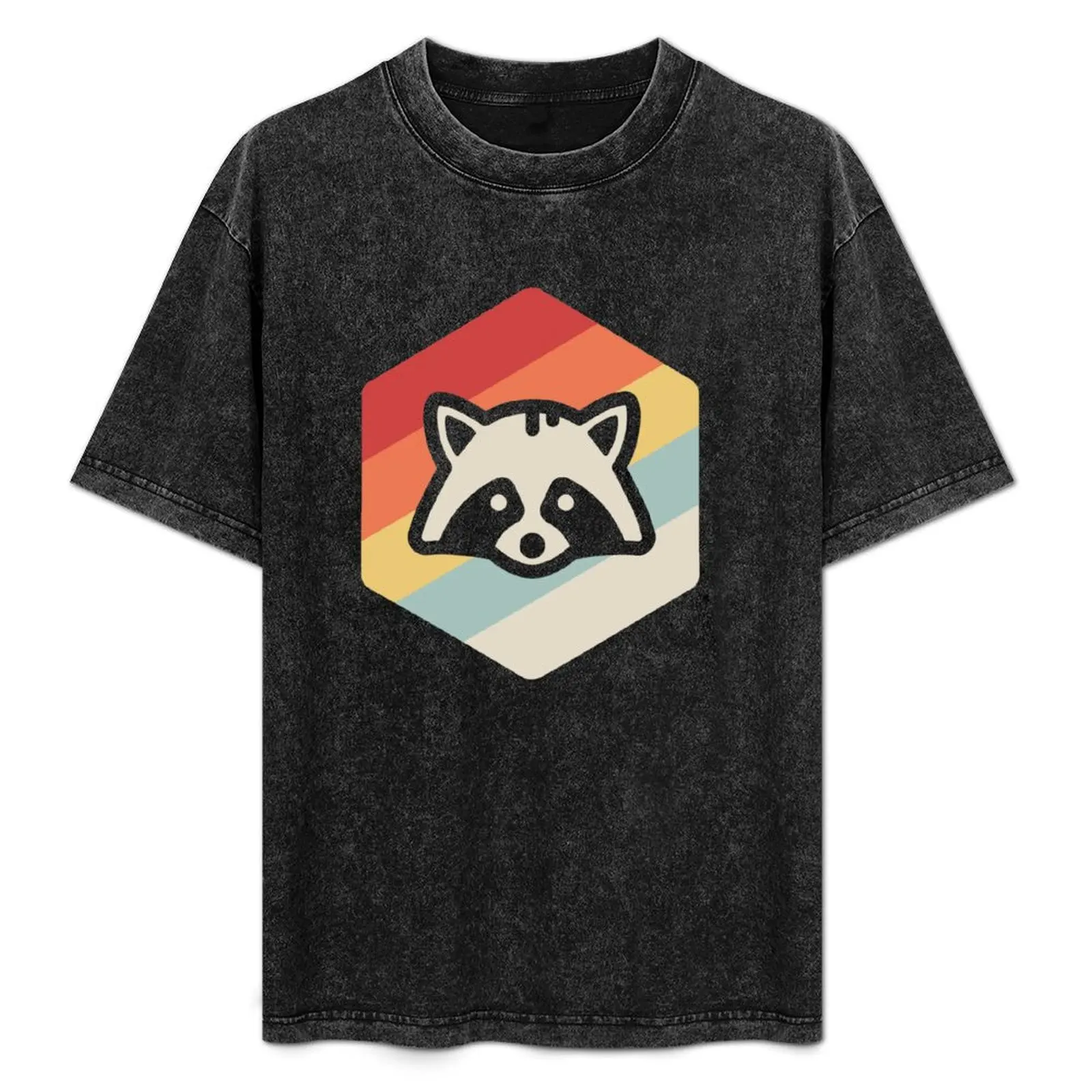 

Retro Tanuki Japanese Raccoon Dog T-Shirt Quick Dry Light Sports T-Shirt