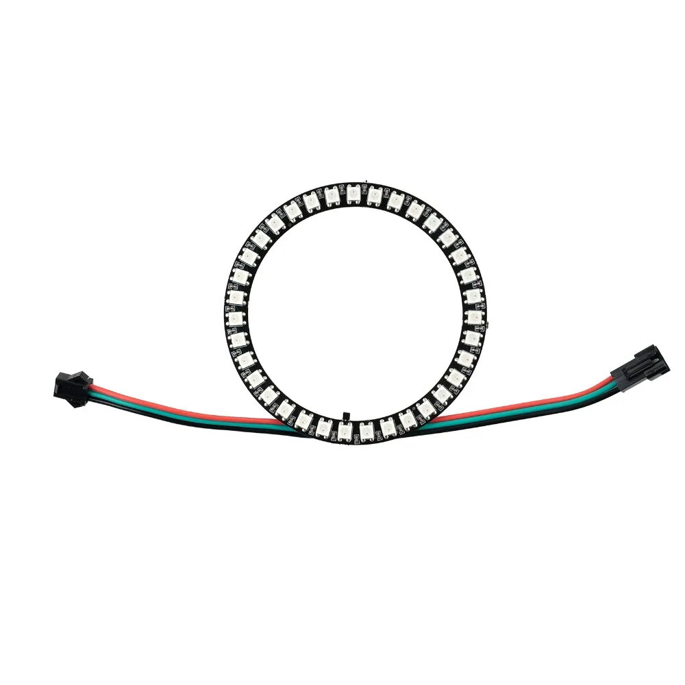 WS2812B 35LED Ring Module DC5V Addressable RGB Circle Light – Programmable for Arduino/Raspberry Pi