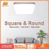 Square LED Panel Light 18W 24W 36W 48W Round Ceiling Lamp AC 85-265V Natural/Cold/Warm White High Lighting in Kitchen Lighting