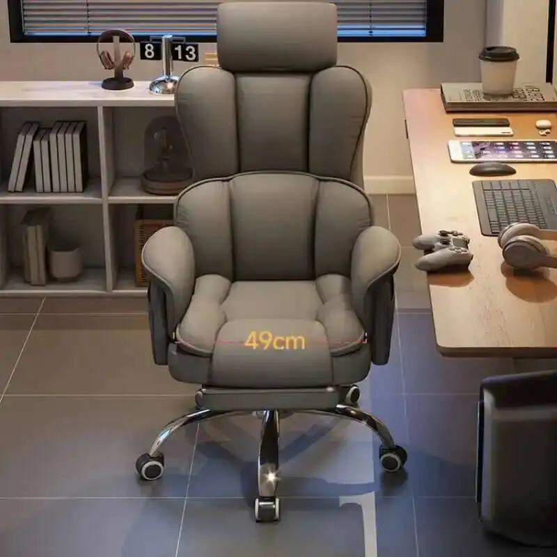 

Designer Vanity Massage Chair Computer Mobile Office Ergonomic Office Chair Executive Study Lazy Metal Silla Gamer Furniture