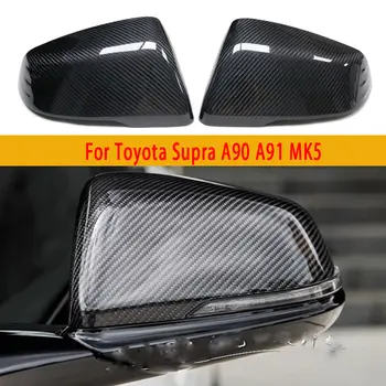 適用於豐田 Supra A90 A91 MK5 的碳纖維後視鏡外殼、側視鏡外殼和倒車鏡蓋,汽車配件 10 最佳銷售 超碳纖維 - №2