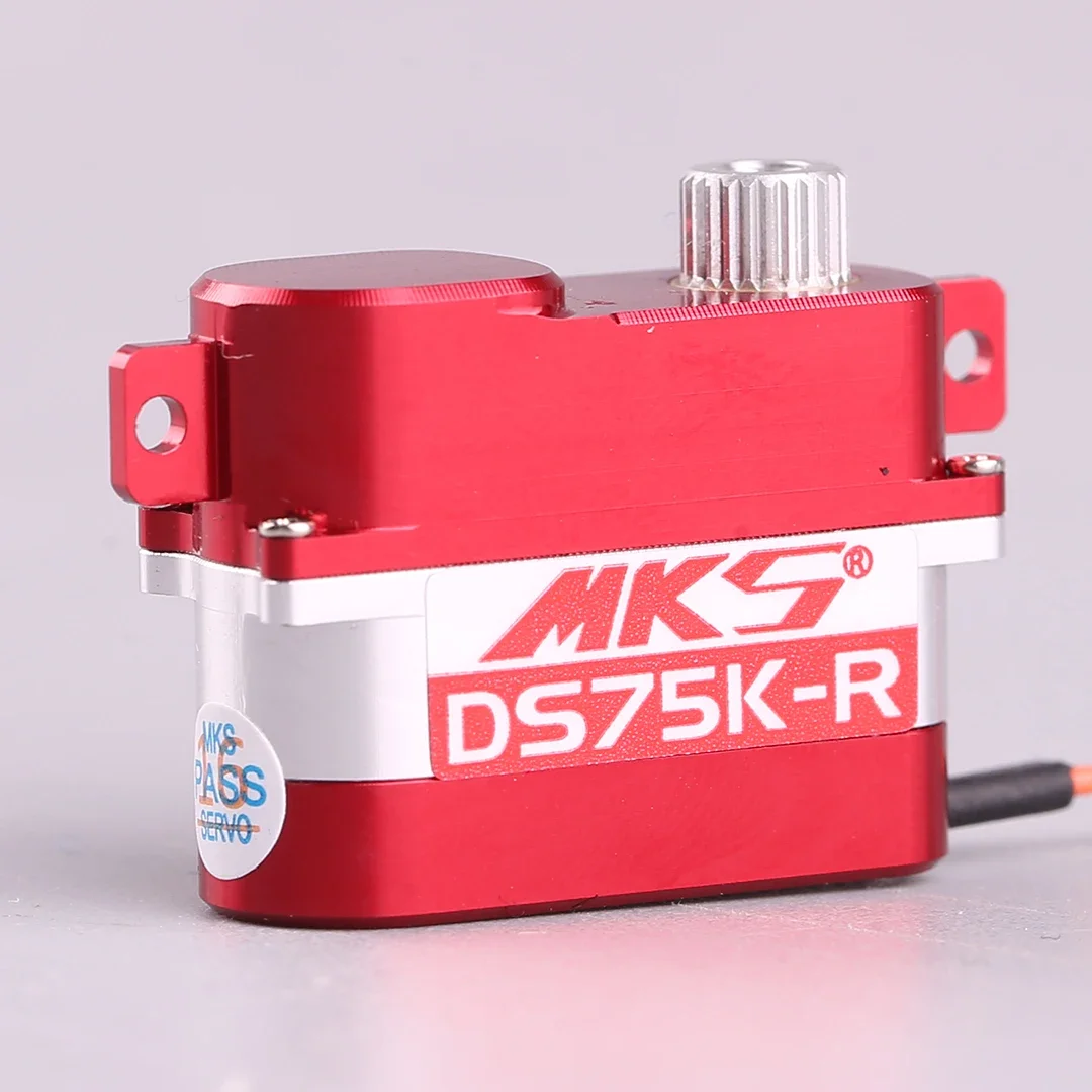 AvaCoreMKS DS75K-R Small Digital Servo 8g Metal Gear Model DLG Glider Server Hollow Cup Motor