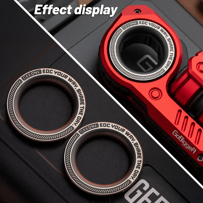 Gobigger Sinian カスタムパーツ セット フィジェット edc フィジェットスライダー アルミ製 多機能 EDC 14歳以上